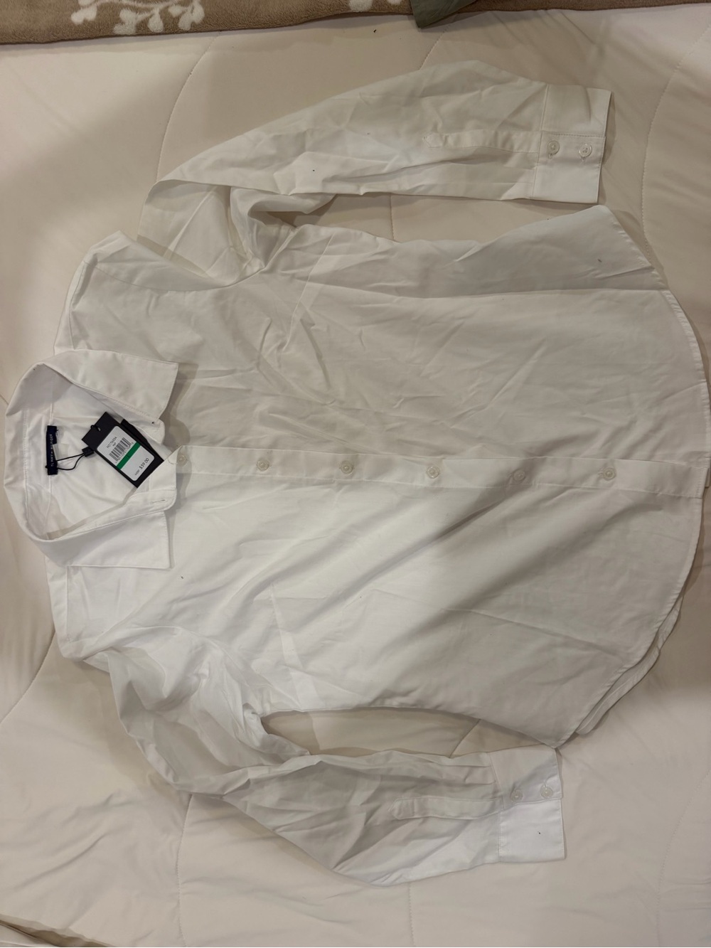 Tommy Hilfiger White Button-Down Women's Shirt